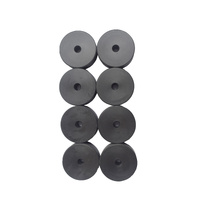 Universal 1'' Polyethylene Body Lift Block 70mm Dia x 25mm High x 10mm Hole 8 Pcs