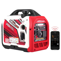 Inverter Generator 4KW Max 3.2KW Portable Silent Petrol Bluetooth for Camping
