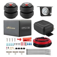 2X Air Spring Bags and Compressor Controller Kit For Ford Toyota Nissan Motorvan