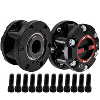 2x FREE WHEELING HUBS FOR HOLDEN RODEO JACKAROO COLORADO ISUZU D-MAX 17 spline