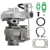 T3 T03 .63 Turbo Oil Cooled V-band Turbocharger for 1.5L-2.5L 4 6 Cyl Oil Cooled