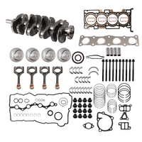 G4KJ Engine Pistons Gasket Overhaul Rebuild Kit Conrods Set For HYUNDAI KIA 2.4L