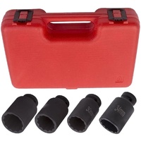 4Pcs 1/2" Wheel Axle 12 Point Deep Spindle Axle Nut Socket Set 30mm-36mm 32mm