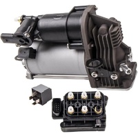 Air Suspension Compressor + Solenoid Valve For Mercedes Ml450 W164 Gl550 X164