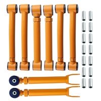 Set of 8 PCS Adjustable Control Arms Kit for Jeep Wrangler TJ 97-06