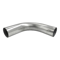 2.5" Inch 90 Degree 63mm Aluminised Mild Steel Exhaust Pipe Mandrel Bend