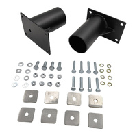Pair Brackets Fit For 3'' 76mm Tube Inner Diameter 82mm Ladder Rack