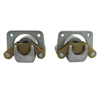 Rear Left Right Brake Calipers Pads Fit For Polaris Ranger XP 570 900 1000 2014-2019