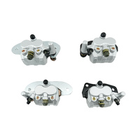 New Front & Rear Brake Calipers For Yamaha Rhino 700 YXR70 With Pads 2008-2013