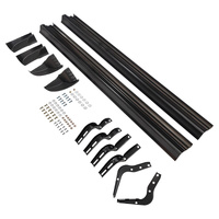 Fit For Toyota Hilux 8th Gen Dual Cab 2015-ON Aluminum Running Board Side Steps