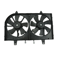 AC + Radiator Thermo Cooling Fan Assembly With Motors Fit For Nissan Maxima A33 All Model Variants 09/1999-09/2003