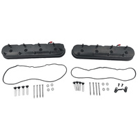 Valve Cover Tall LS Black Satin Finish Fit For LS1 LS2 LS3 LS6 LS7 241-112