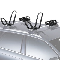 Kayak Carrier Canoe Boat Roof Mounted Folding Kayak Rack J-Bar Roof Rack