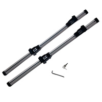 Car Universal Bar Roof Racks Fit For Toyota Landcruiser 100 200 300 Series 03/1998-2021 Great Wall Cannon 2020-2023
