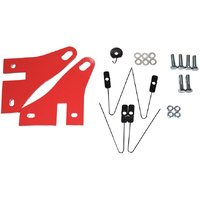 Front Recovery Tow Point Kit 5000kg Hitch Fit For Mazda BT50 UP UR 2012 - 2022