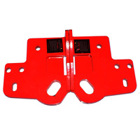 Front Recovery Tow Point 5 Tonne & Hitch Fit For Isuzu MUX 2012 - 2020 4WD