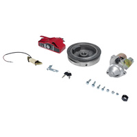 Fit For Honda GX340 GX390 188F 11HP 13HP Engine Electric Starter Motor Flywheel Kit