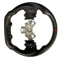Fit For Isuzu D-Max RG 3.0L Diesel 07/2020-2024 Carbon Fiber Steering Wheel Red Strip