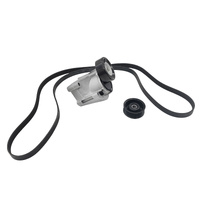 Fit For Toyota Landcruiser UZJ100 For Lexus LX470 UZJ100 4.7L 2UZFE 4WD 08/2002-ON Only Drive Belt Tensioner & Pulley Kit