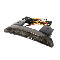 Motorcycle Rear Fender Edge LED Brake License Stop Tail Light
