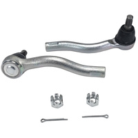 Fit For Nissan Navara D23 NP300 D40 2.3L YS23DDT 2.5L QR25DE YD25DDTI Thai Bulit 2008-ON D8520EB70A D8640EB70A Pair Outer Tie Rod Ends