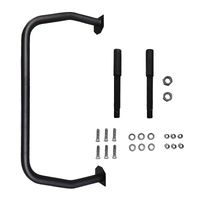 Black Powder Coated Aluminium Rear Ladder Rack