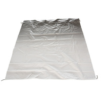 9 Ft Gray Fade Awning Vinyl Replacement Fabric Caravan Roll Out Awning
