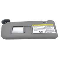 Sun Visor Gray Left Hand Side Extended Pad Fit For Toyota RAV4 2004-2005