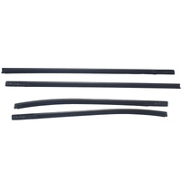 4 x Outer Door Window Rubber Seal Trim Fit For Ford Ranger PX XL 2012-2020